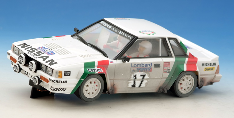 AVANT SLOT Nissan 240 RS Rally RAC 1985 # 17  Dirty